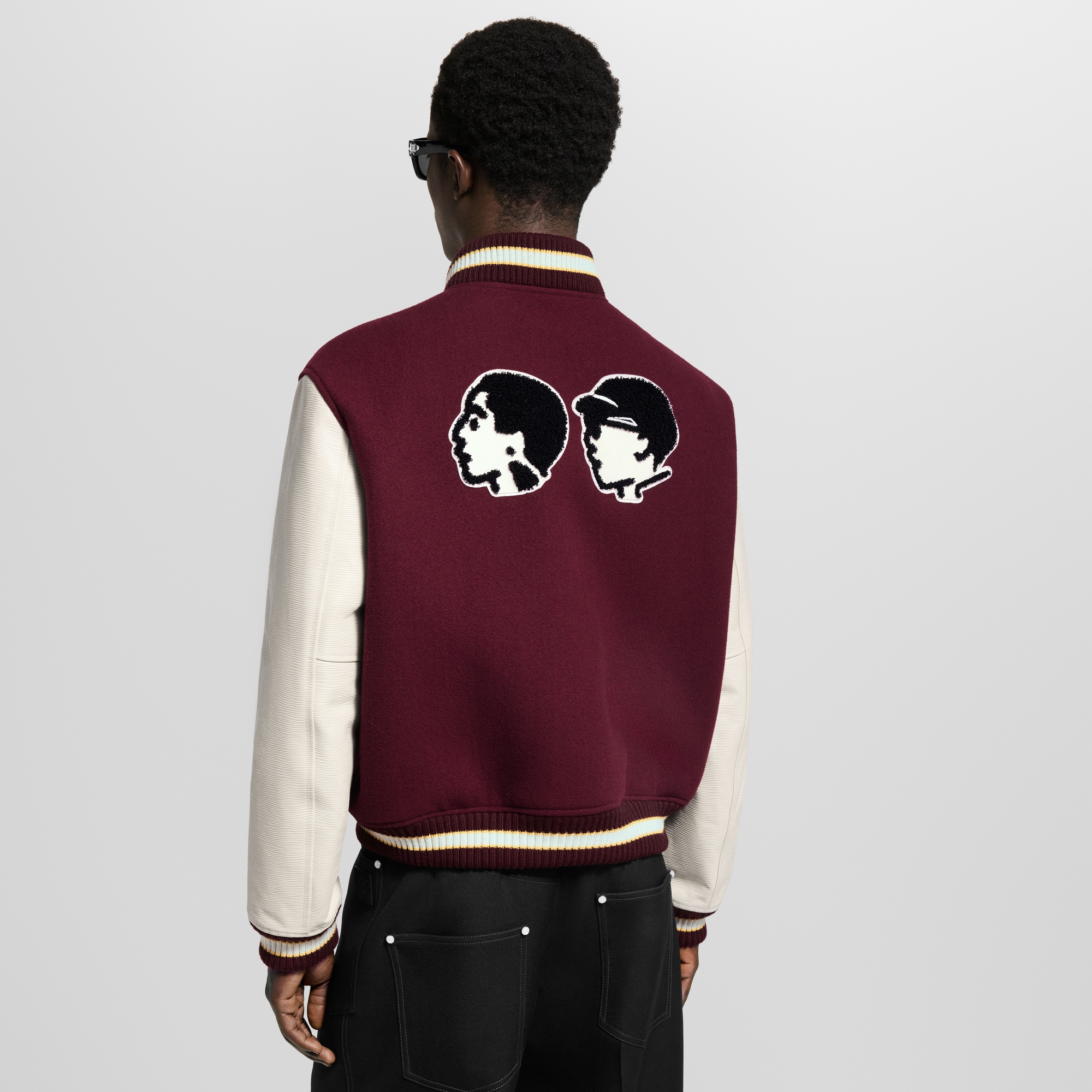 Made To Order Epi Leather Varsity Jacket - High-End Ready-to-Wear